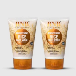 Home rice extract face wash